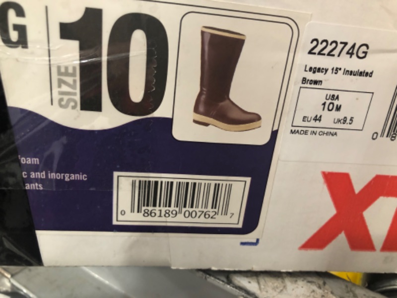 Photo 3 of Ins Boots,Size 10 in men ,15" H,Brown,Plain,PR
