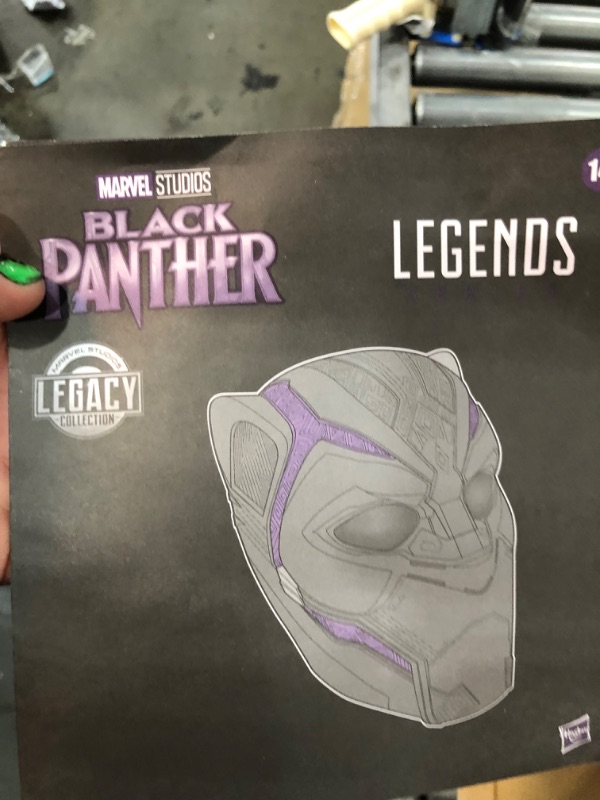 Photo 1 of Black Panther Marvel Legends Prop Replica Helmet
