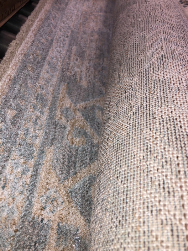 Photo 2 of Angela Rose x Loloi Blake Collection BLA-01 Sky / Beige, Transitional 7'-10" x 10'-2" Area Rug
