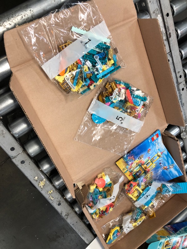 Photo 2 of **missing parts** LEGO Disney Princess Ariel's Underwater Palace 43207 Building Toy Set for Kids, Girls, and Boys Ages 6+ (498 Pieces)

