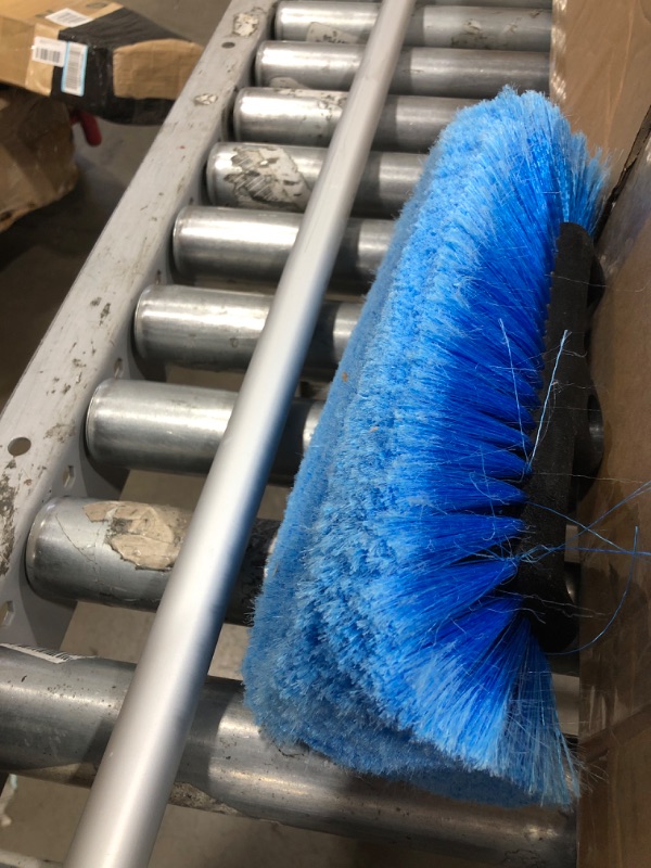 Photo 3 of **MISSING PARTS** Zolker 5-12 Foot (20ft Reach) Deluxe Flow Through Car Wash Brush,Long Handle Telescopic Extension Pole Brush; Soft Bristles Head Cleaning RV;Boat;Solar...
