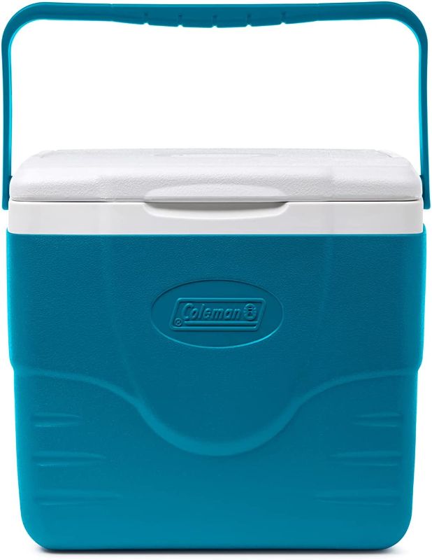 Photo 1 of 
Coleman Portable Hard Cooler, 9 Quart
Color:Ocean Blue