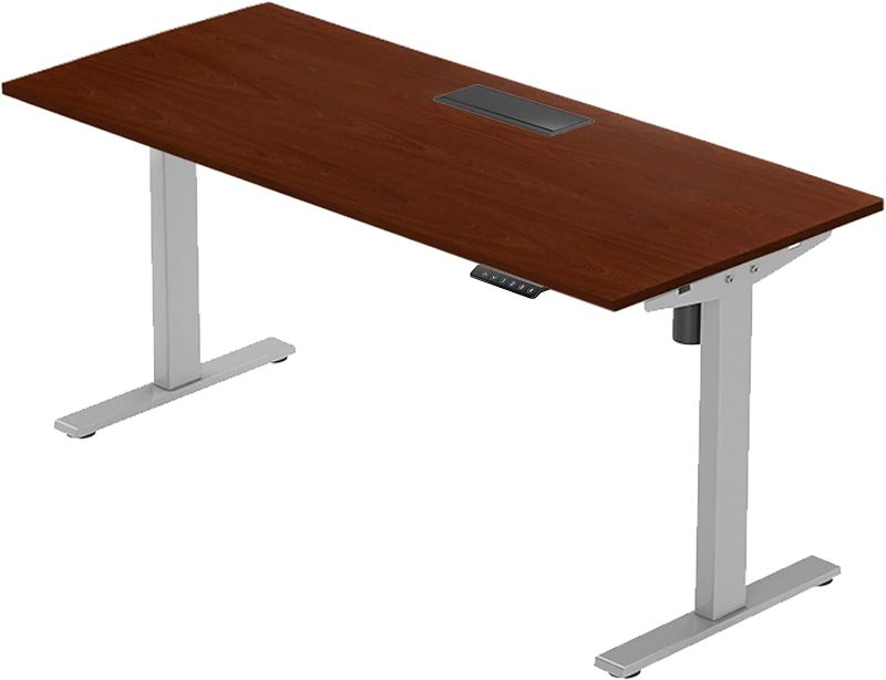 Photo 1 of incomplete (parts only/desk only) - Progressive Desk Adjustable Standing Desk 60 x 30 inch. Height Stand up Raised Desk. Intelligent Standing Electronic desks for Home Office - 60 inch
