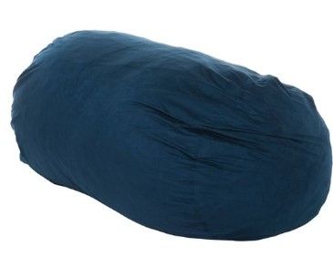 Photo 1 of 6.5' Asher Faux Suede Beanbag - Christopher Knight Home

