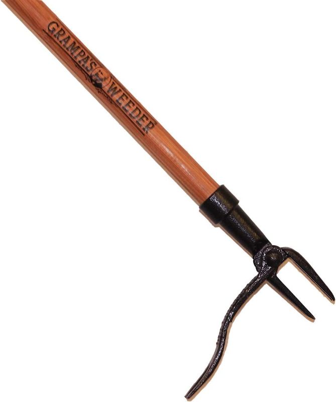 Photo 1 of 
Grampa's Weeder - The Original Stand Up Weed Puller Tool with Long Handle - Made with Real Bamboo & 4-Claw Steel Head Design - Easily Remove Weeds...
Style:Tool