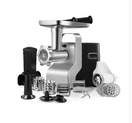 Photo 1 of AICOK Electric Meat Grinder,5-IN-1 Meat Mincer, 3-Speed, 10 Pounds/Min, 2500W Max Powerful

