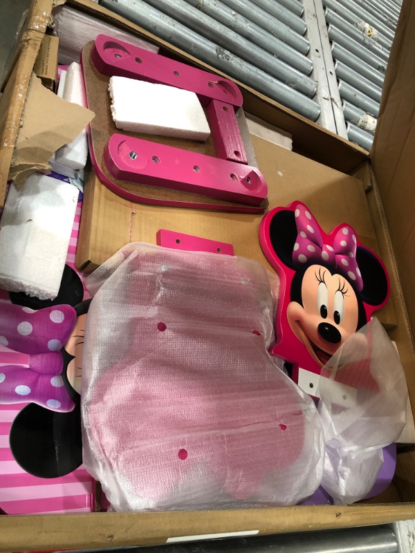 Photo 2 of Delta Children Kids Table and Chair Set (2 Chairs Included) - Ideal for Arts & Crafts, Snack Time, Homeschooling, Homework & More, Disney Minnie Mouse
****PARTS ONLY***