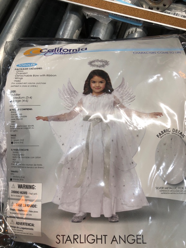 Photo 2 of Toddler Starlight Angel Costume
***ITEM SIMILAR TO PICTURE***