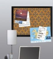 Photo 1 of Brewster Veranda Printed Cork Bulletin Board 17x24inches
