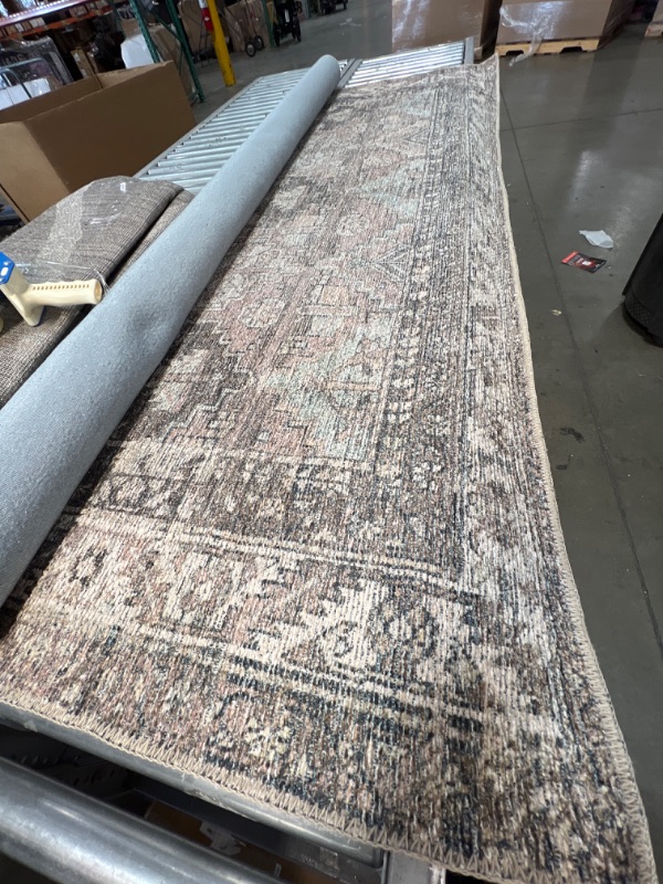 Photo 2 of Amber Lewis X Loloi Billie Collection BIL-03 Clay / Sage 7'6" X 9'6" Area Rug
