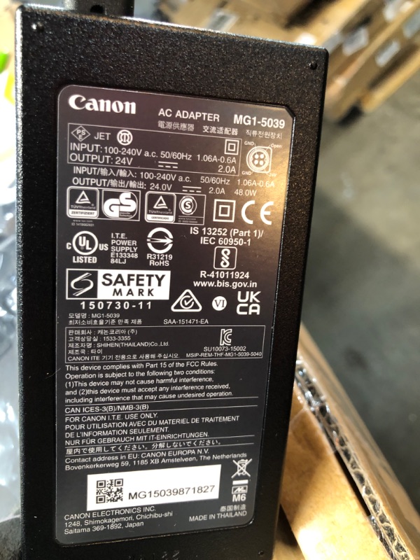 Photo 1 of Canon imageFORMULA R50 Business Document Scanner for PC and Mac - Color Duplex Scanning - Connect with USB Cable or Wi-Fi Network - LCD Touchscreen - Auto Document Feeder - Easy Setup - (4823C001AA)