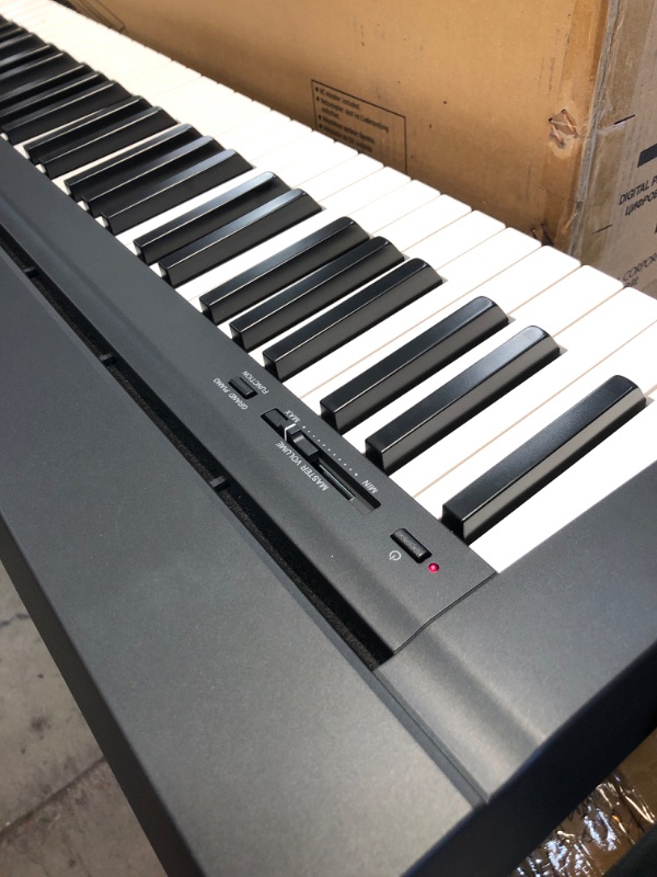 Photo 3 of Yamaha P71 88-Key Weighted Action Digital Piano with Sustain Pedal and Power Supply