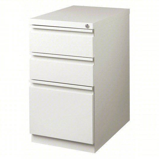 Photo 1 of Desk Pedestal: 3 Drawers, 27 3/4 in Overall Ht, 15 in Overall Wd, 19 7/8 in Overall Dp
