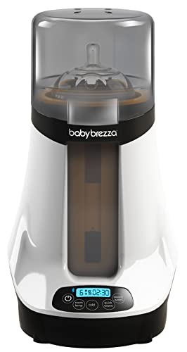 Photo 1 of Baby Brezza Safe & Smart Electric Baby Bottle Warmer, Breastmilk Warmer + Baby Food Warmer + Defroster - Universal Warmer Fits All Feeding Bottles: Gl
