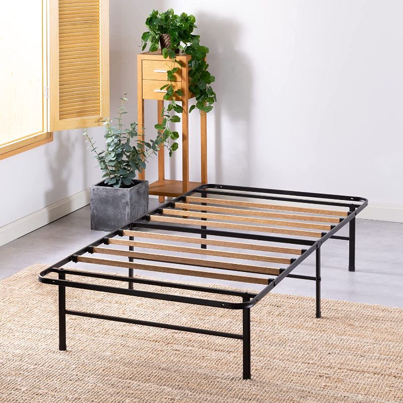 Photo 1 of 
ZINUS SmartBase Essential Mattress Foundation with Bamboo Slats / Metal Platform Bed Frame / Sustainable Bamboo Slat Support 