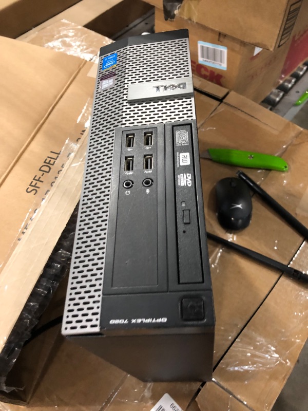 Photo 3 of Dell Optiplex 9020 (D07S) SFF PC - Intel Core i7 3.6GHz (4790) Quad Core CPU - 8GB RAM - 500GB HDD - DVD - Windows 10 Pro 64 bit installed - KB/Mouse Included
