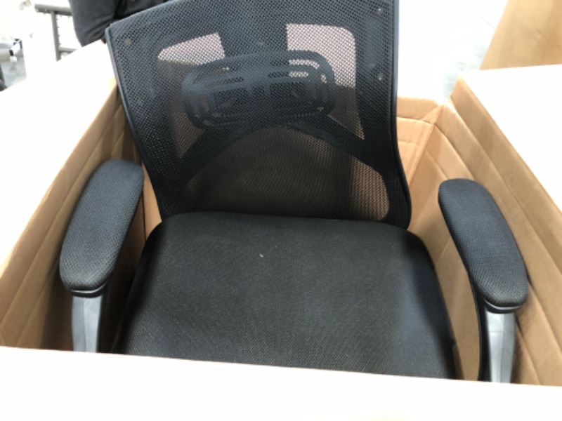 Photo 1 of INCOMPLETE* 
BLACK OFFICE CHAIR