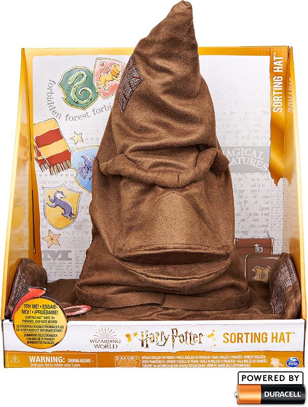 Photo 1 of Wizarding World Harry Potter, Talking Sorting Hat with 15 Phrases for Pretend Play, Kids Toys for Ages 5 and up
