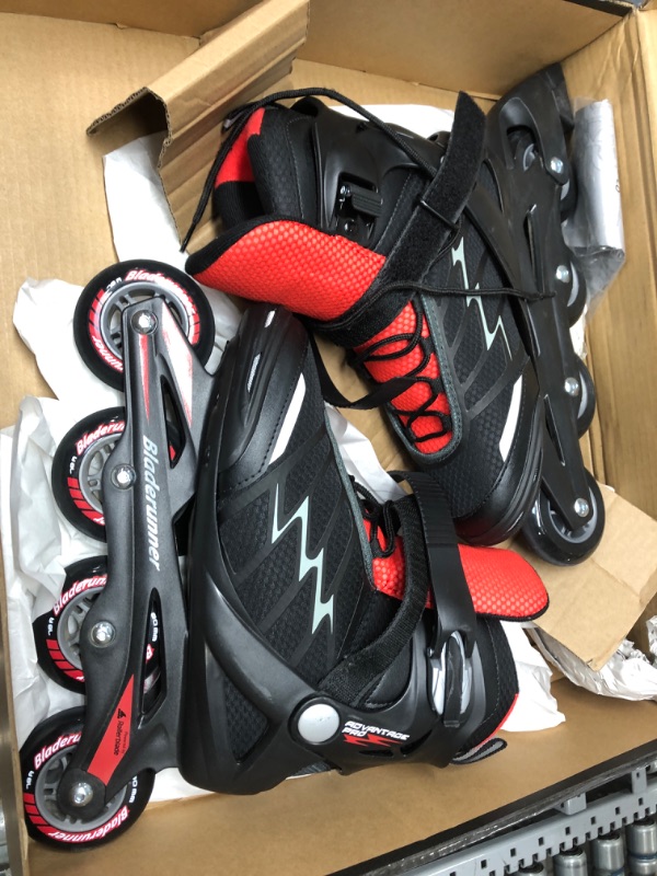 Photo 2 of Rollerblade Advantage Pro XT Adult Men's Inline Skates Size 8, Black and Red