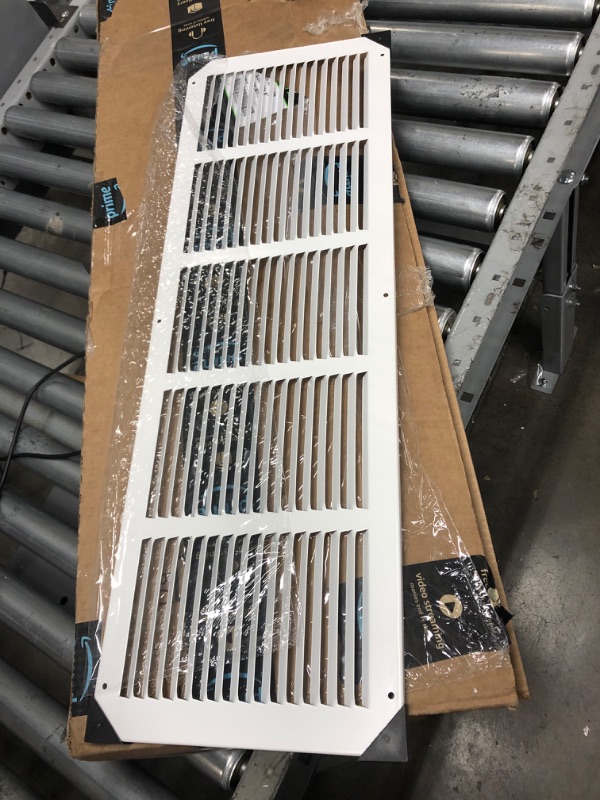 Photo 1 of 28" x 8" Return Air Grille - Sidewall and Ceiling