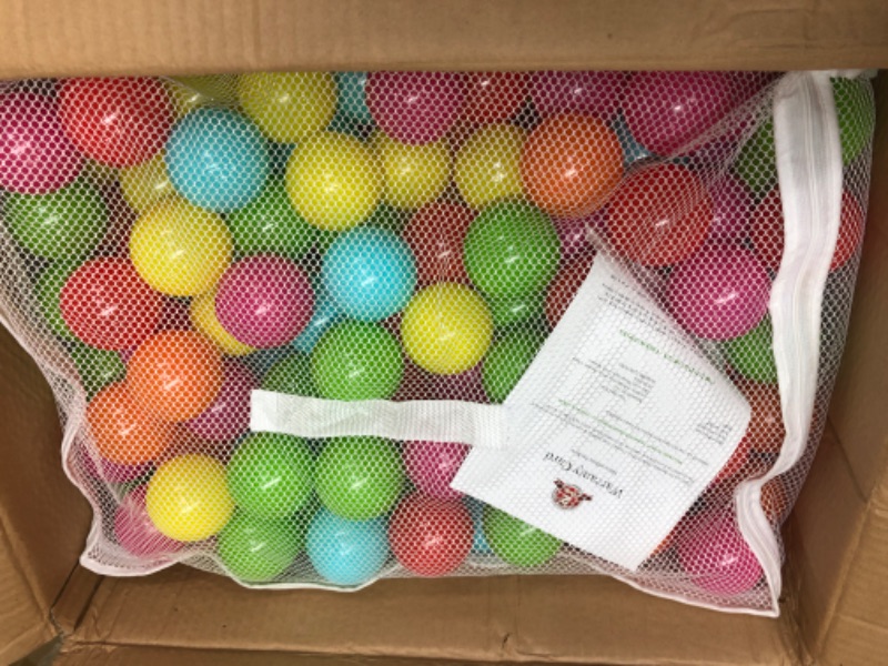 Photo 2 of BalanceFrom Fitness 2.3 In 400 Crush Proof Play Pit Balls with Storage Bag
