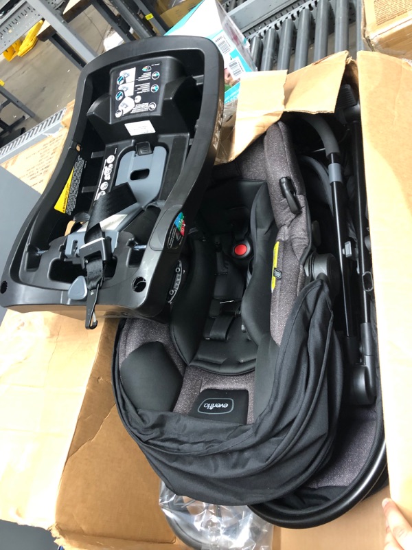 Photo 3 of Evenflo Pivot Modular Travel System With SafeMax Car Seat