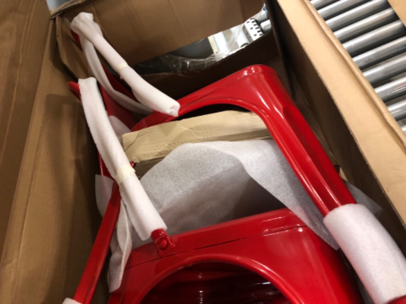 Photo 1 of 2-PACK
Flash Furniture Commercial Stackable Chair, Red
