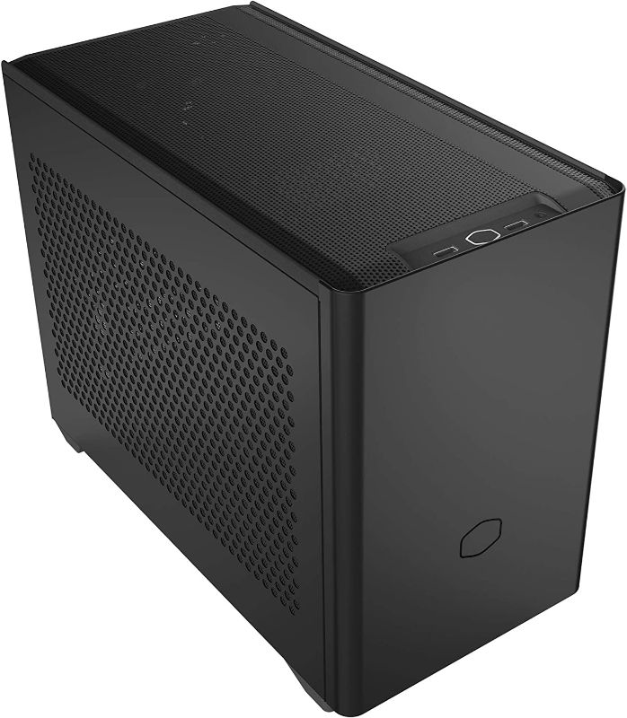 Photo 1 of Cooler Master NR200 SFF Small Form Factor Mini-ITX Case with Vented Panel, Triple-slot GPU, Tool-Free and 360 Degree Accessibility, Without PCI Riser
