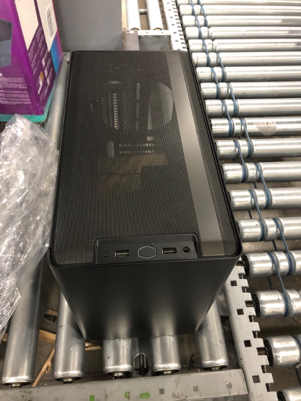 Photo 5 of Cooler Master NR200 SFF Small Form Factor Mini-ITX Case with Vented Panel, Triple-slot GPU, Tool-Free and 360 Degree Accessibility, Without PCI Riser
