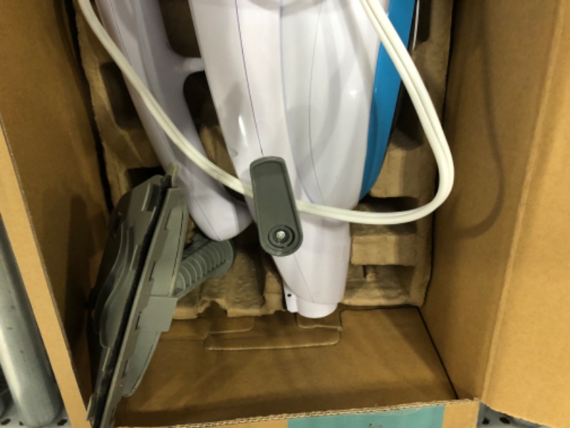 Photo 2 of **USED**
PurSteam Steam Mop Cleaner 10-in-1 with Convenient Detachable Handheld Unit, Laminate/Hardwood/Tiles/Carpet Kitchen - Garment - Clothes - Pet Friendly Steamer Whole House Multipurpose Use
