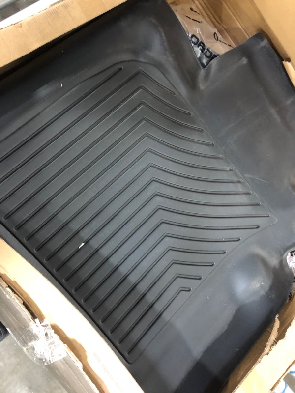 Photo 1 of **USED, PARTS ONLY**
OEDRO Floor Mats Compatible with 2019-2023 Honda Passport, Custom Fit - Black TPE All-Weather Floor Liners
