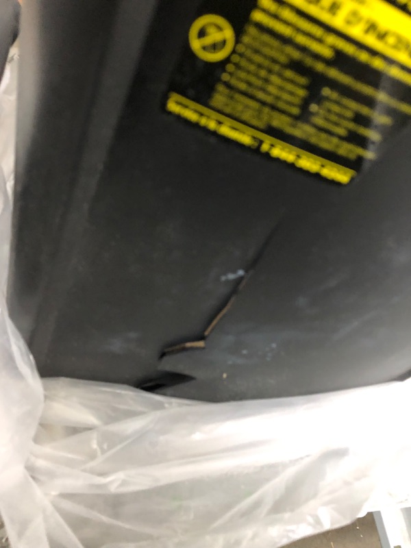 Photo 4 of **NOT FUNCTIONAL, MAJOR DAMAGE, PARTS ONLY**
Amazon Basics 6-Sheet Cross-Cut Paper and Credit Card Home Office Shredder