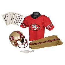 Photo 1 of **CLOTHING & HELMET ONLY**
Franklin Sports Team Licensed NFL Deluxe Uniform Set

