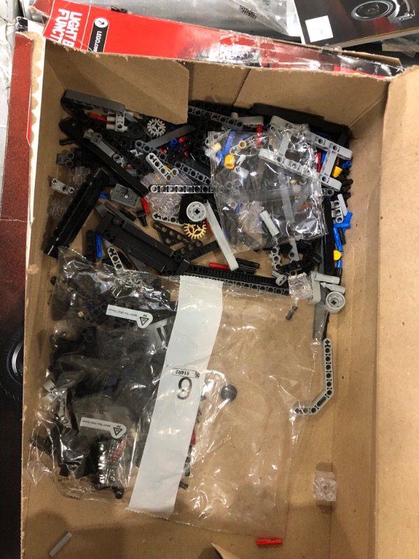 Photo 5 of **USED, MISSING PARTS**
LEGO Technic the Batman – Batmobile 42127 Building Kit; Make a Model Replica of the Batmobile; for Ages 10+ 
