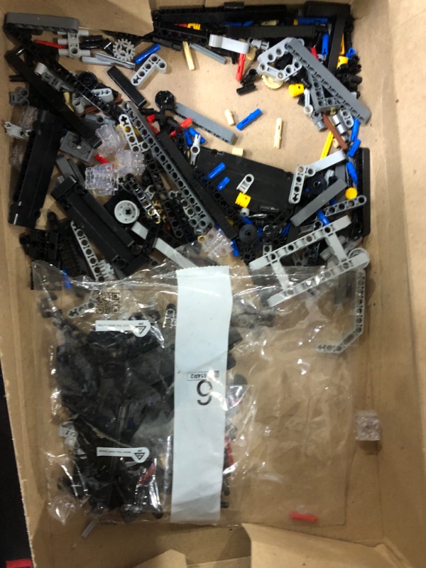 Photo 6 of **USED, MISSING PARTS**
LEGO Technic the Batman – Batmobile 42127 Building Kit; Make a Model Replica of the Batmobile; for Ages 10+ 
