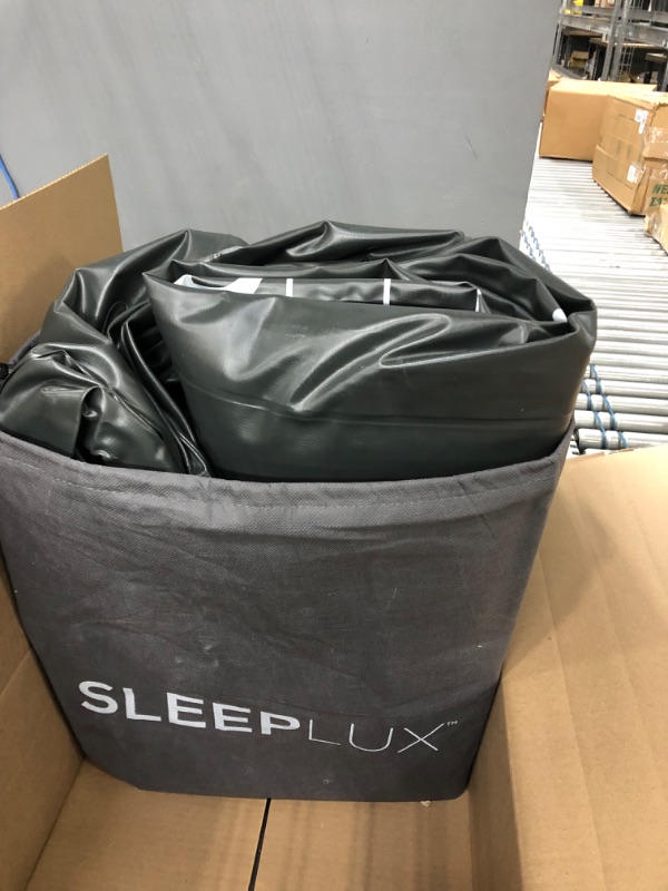 Photo 2 of QUEEN 60 X 80
SLEEPLUX Durable Inflatable Air Mattress with Built-in Pump, Pillow and USB Charger
