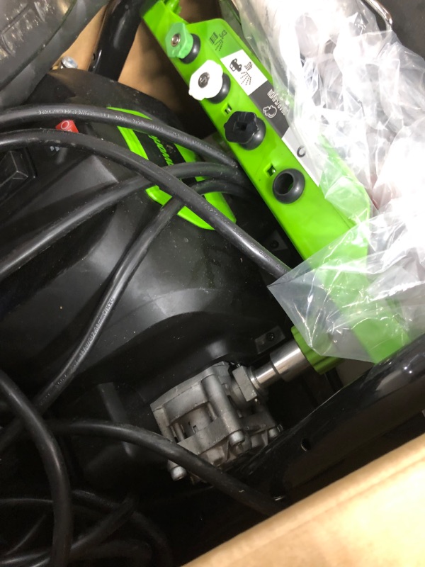 Photo 6 of **opened**
Greenworks Pressure Washers; Type: Cold ; Water Type: Cold ; Engine Power Type: Electric ; Power Type: Electric ; Duty Level: Medium ; Amperage
