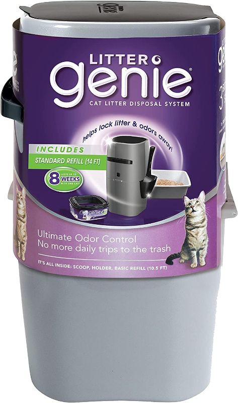 Photo 1 of Litter Genie Cat Litter Disposal Odor Free Pail System
