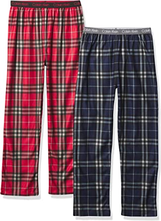 Photo 1 of Calvin Klein Boys Sleepwear Super Soft Brushed Micro Pajama Pant, 2 Pack
SIZE SMALL