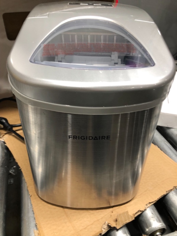 Photo 3 of Frigidaire EFIC117-SS 26 Pound Ice Maker, 26 lbs per day, Stainless
