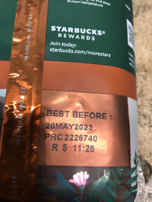 Photo 2 of *** EXP MAY 20, 2023 *** Starbucks Medium Roast GROUND Coffee — Pike Place Roast — 6 bags (12 oz. each)
