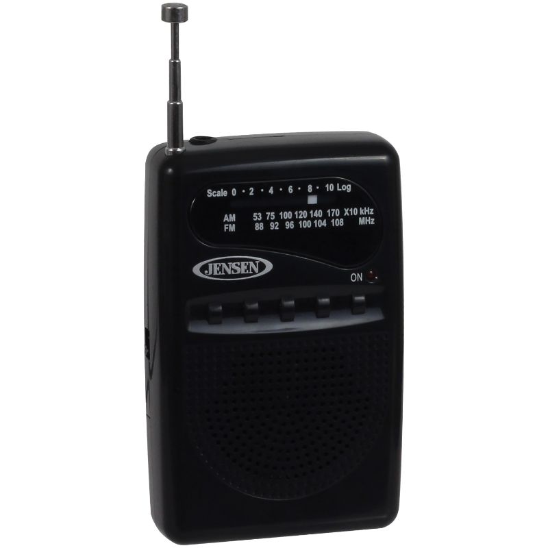 Photo 1 of MR-80 Portable AM & FM Radio, Black
