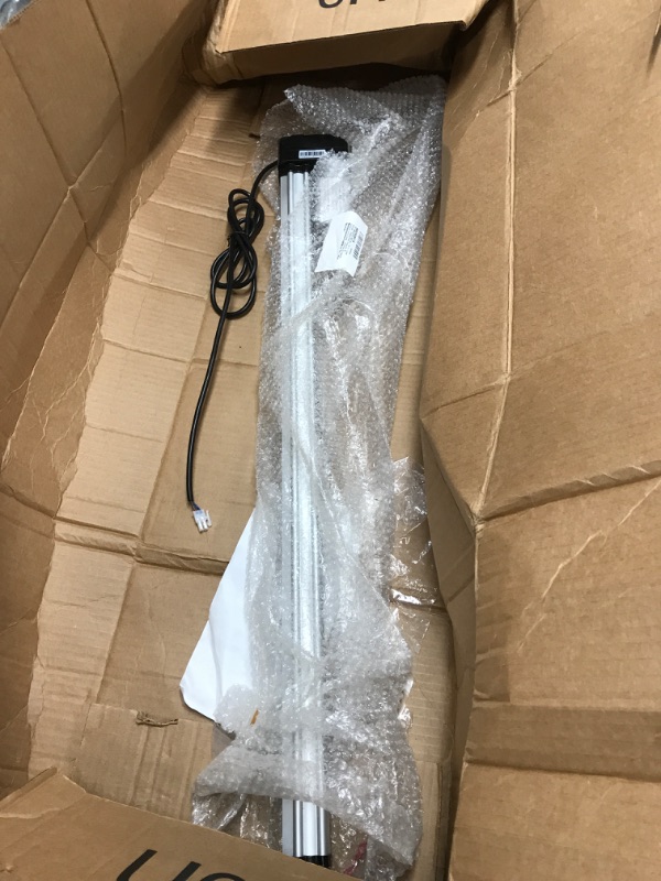 Photo 2 of 12V Waterproof (450 lbs. / 24 in.) Linear Actuator |IP68M/IP69K Protection for Industrial, Solar Usage | Brushed DC Electric Motor and Stainless-Steel Stroke Rod | Model PA-10-24-450-N-12VDC 24" 450 lbs.