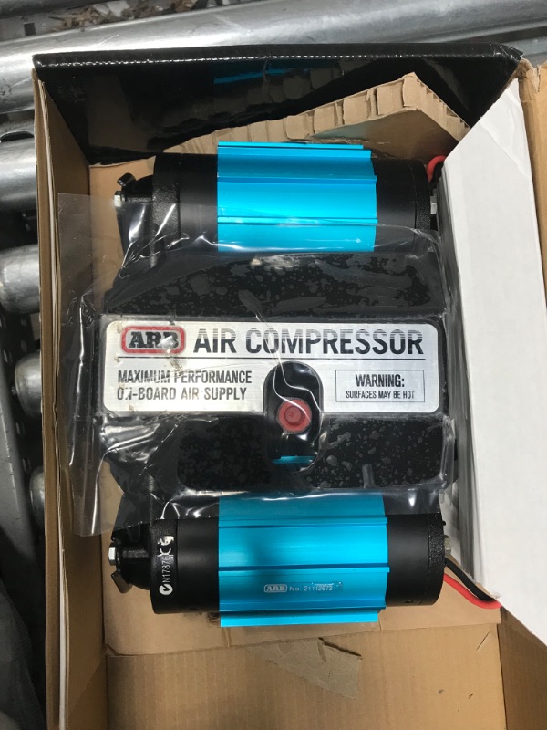 Photo 3 of ARB CKMTA12 High Performance Air Compressor on-Board Twin 12V Ideal for Air Lockers Locking Differentials Tire Inflator Air Horn Air Tools and Pneu
