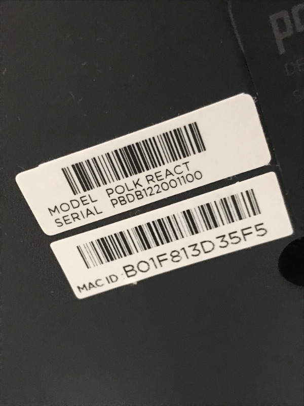 Photo 3 of Polk Audio React Sound Bar, Dolby & DTS Virtual Surround Sound, Next Gen Alexa Voice Engine with Calling & Messaging Built-in, Expandable to 5.1 with Matching React Subwoofer & SR2 Surround Speakers Soundbar