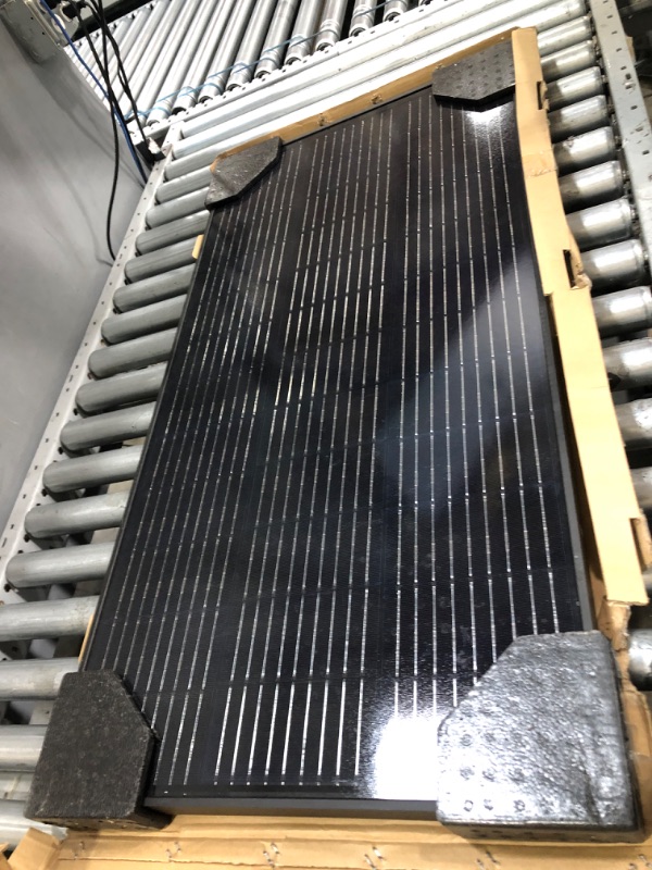 Photo 2 of ACOPOWER 100w 12v Monocrystalline Solar Panel Module with Connector (Panel Only, Compact Design)
