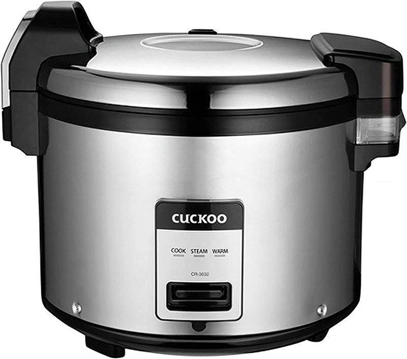 Photo 1 of (Used) (CUCKOO CR-3032 | 30-Cup (Uncooked) Commercial Rice Cooker & Warmer | Automatic Warm Mode, Nonstick Inner Pot, Detachable Inner Lid | Stainless Steel
