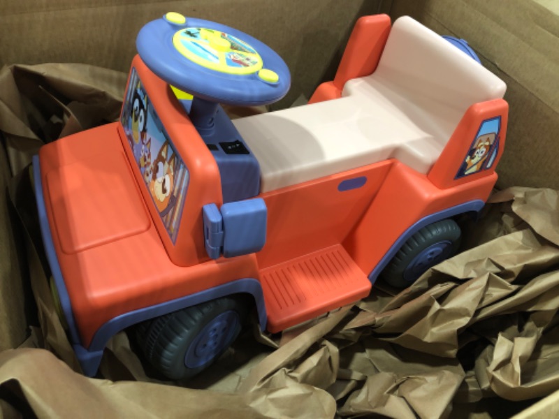 Photo 2 of Bluey 6V Ride On Car for Toddlers