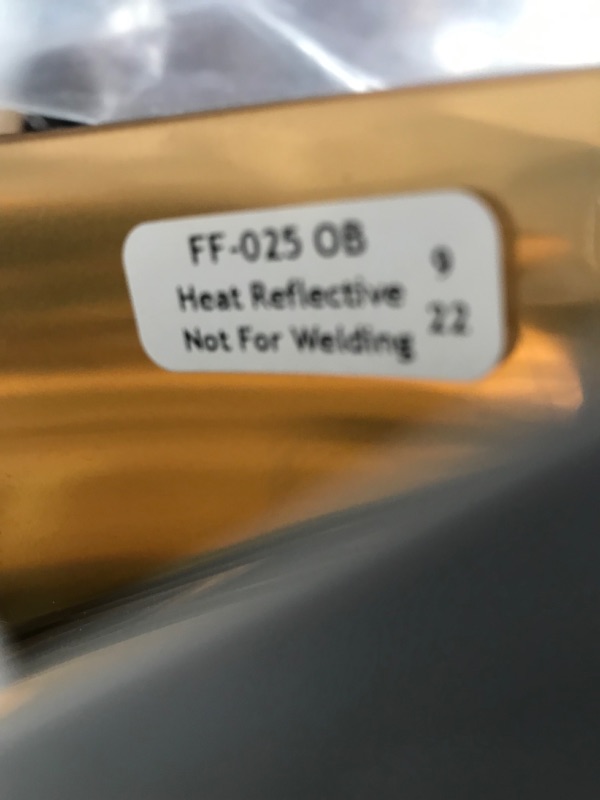Photo 1 of heat reflective not for welding
