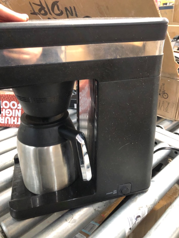 Photo 4 of **NOT FUNCTIONAL PARTS ONLY !!BUNN 55200 CSB3T Speed Brew Platinum Thermal Coffee Maker Stainless Steel, 10-Cup
